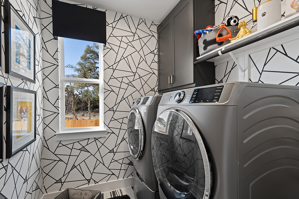 tri pointe homes laundry room